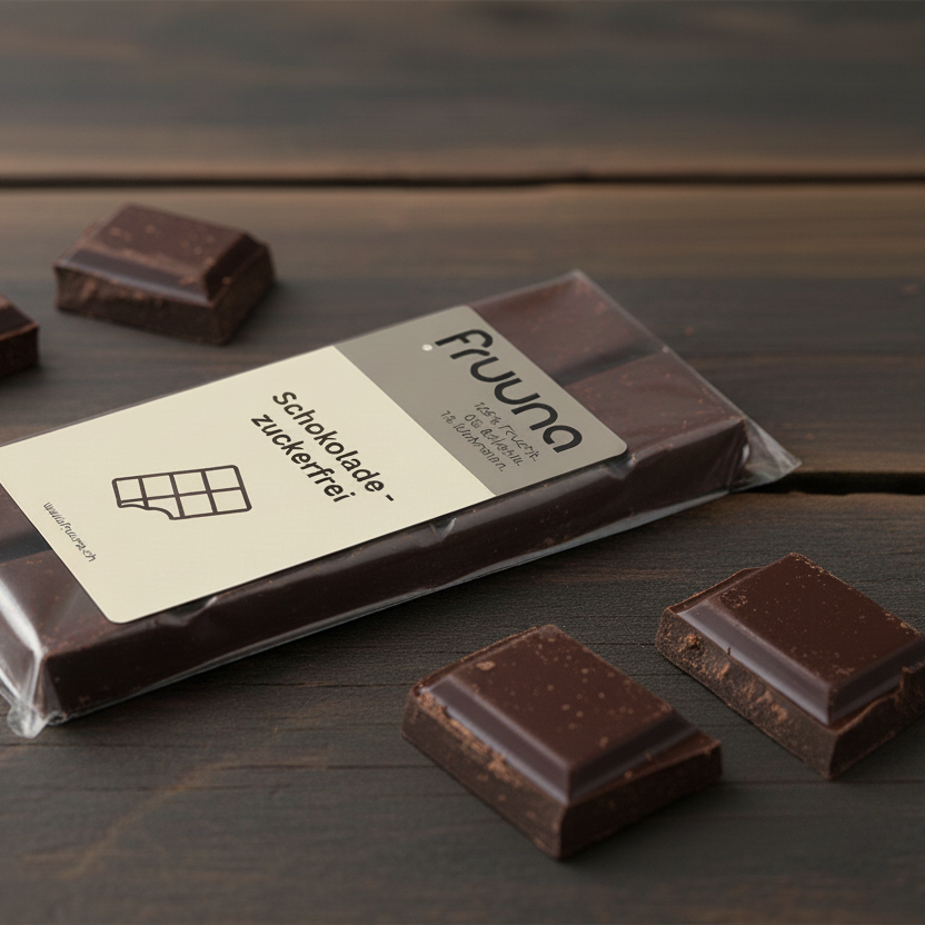 Zuckerfreie Schokolade - Mmmmhhh ohne Reue, 70g