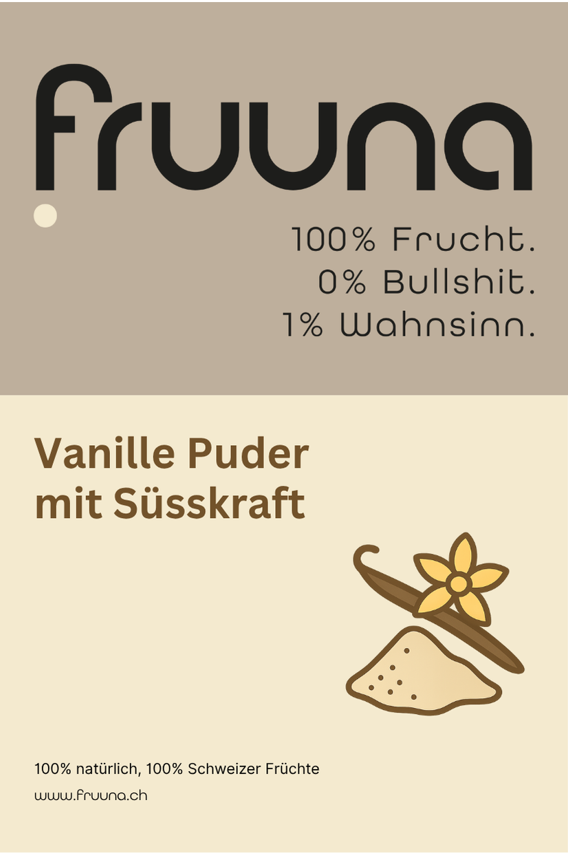 Vanille Puder - 0 Zucker. 0 Kalorien. 100 % Genuss. 200g