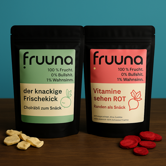 Cholräbli & Randen Chips. Produktion abgeschlossen. Saison bleibt Saison.