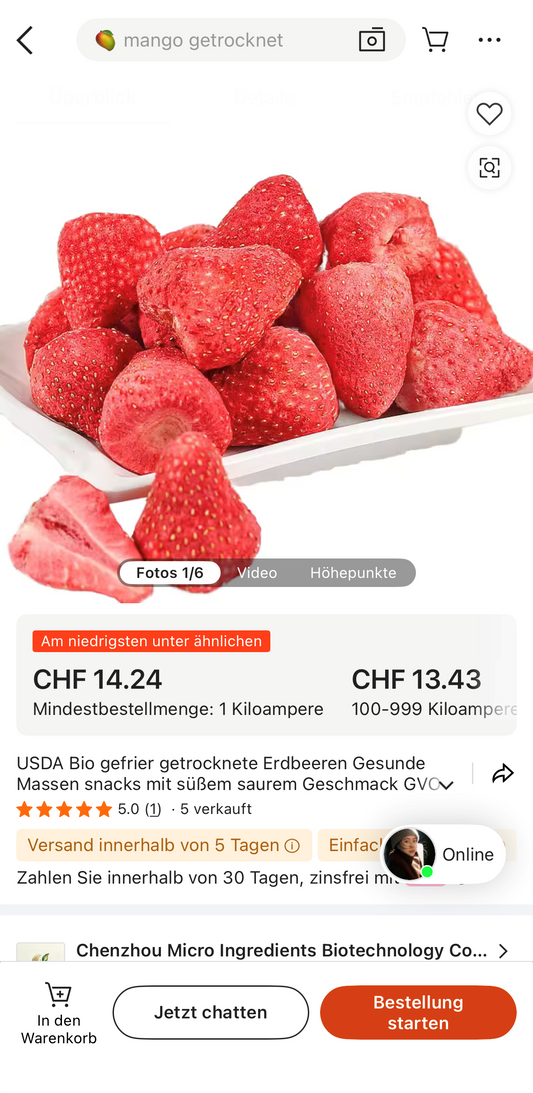 Warum gefriergetrocknete Früchte aus China so günstig sind. Und warum Fruuna einen anderen Weg geht.