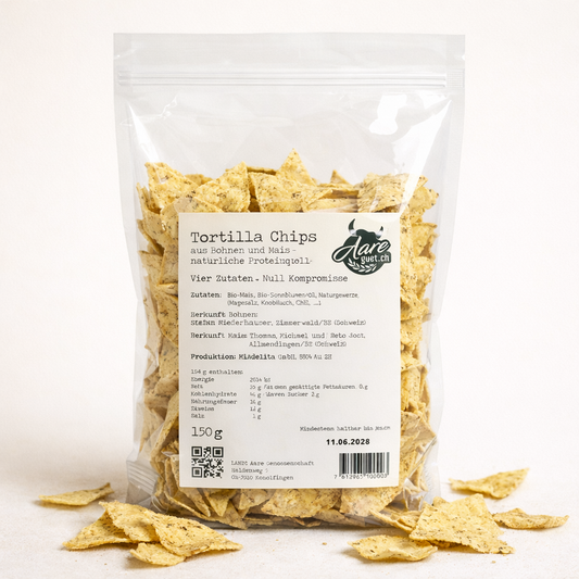 Tortilla Chips aus Bohnen und Mais