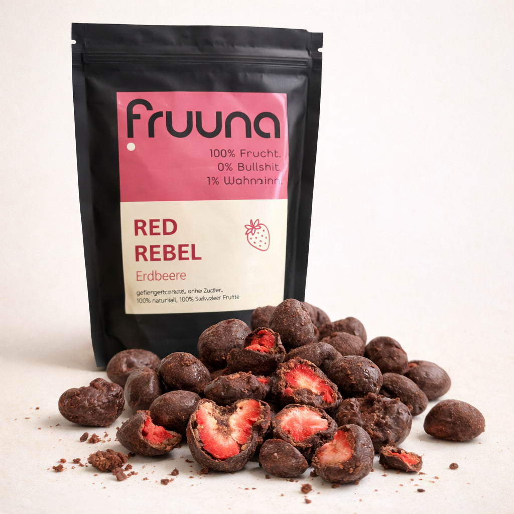 Rote Rebellen mit Liebe von Schweizer Schokolade umarmt