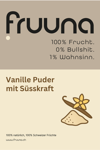 Vanille Puder - 0 Zucker. 0 Kalorien. 100 % Genuss. 200g