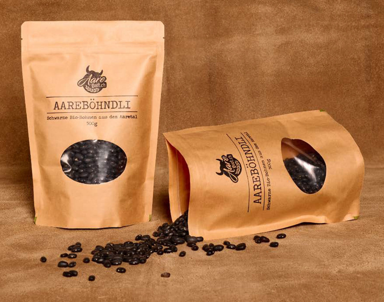 Aareguet Aareböhndli schwarze Bio-Bohnen 500 g